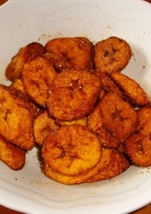 A picture of Spicy Fried Plantains / Sweet Potato.