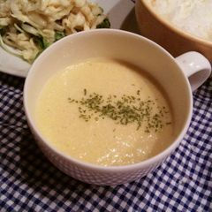 A picture of Drinkable Tofu & Corn Potage.