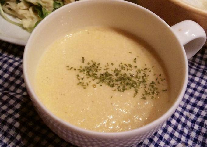 Drinkable Tofu & Corn Potage