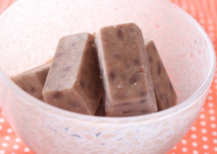 Easiest Way to Make Favorite Milky Adzuki Ice Cream