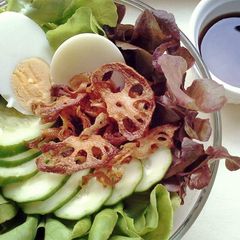 A picture of Crispy Lotus Root.