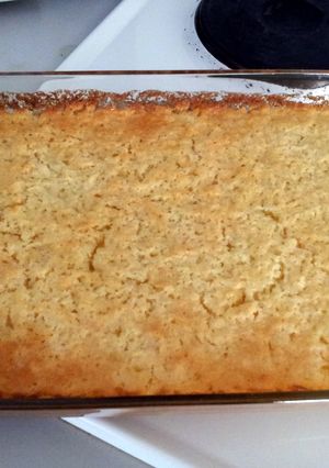 A picture of Pineapple pudding.