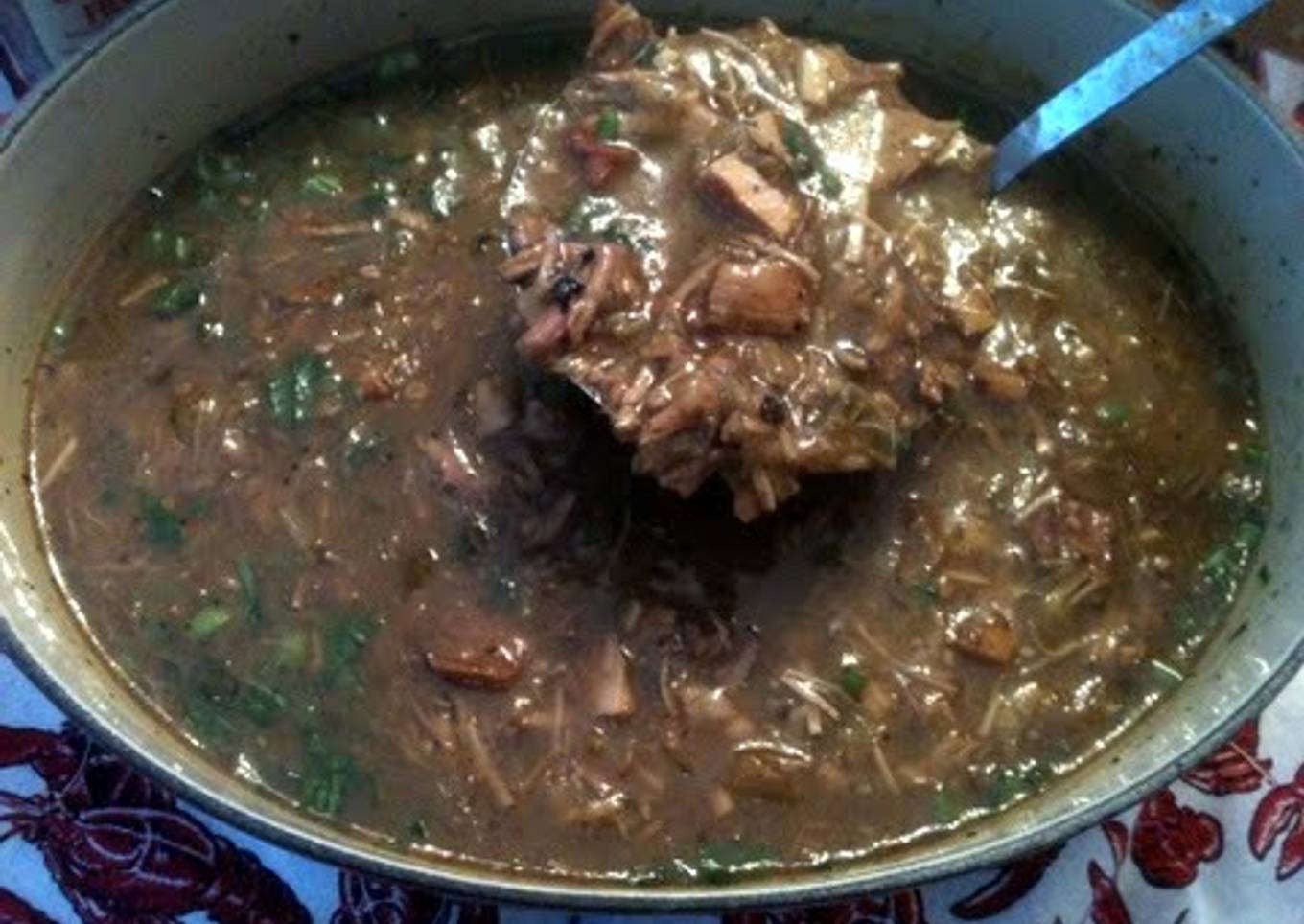 Turkey Bone Gumbo
