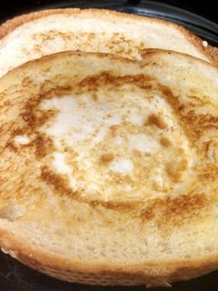 A picture of Egg in a Hole.