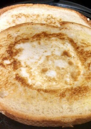 A picture of Egg in a Hole.