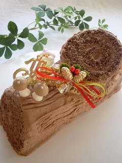 A picture of Buche de Noel for Christmas.