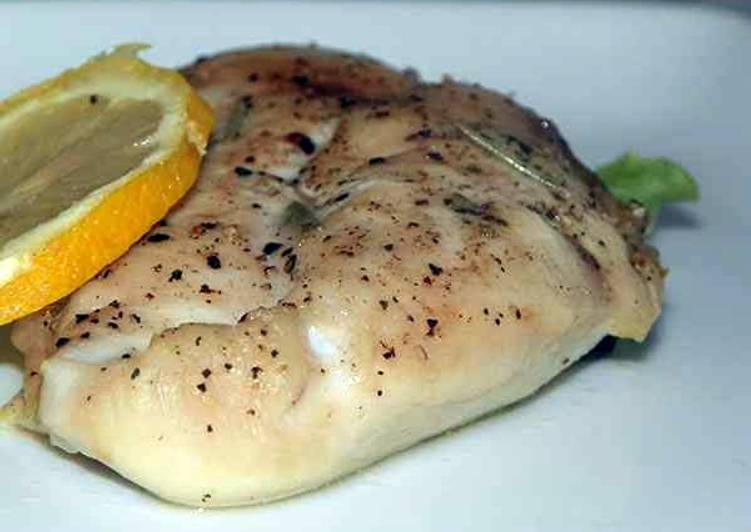 Steps to Prepare Perfect Fresh Lemon Chicken Breasts