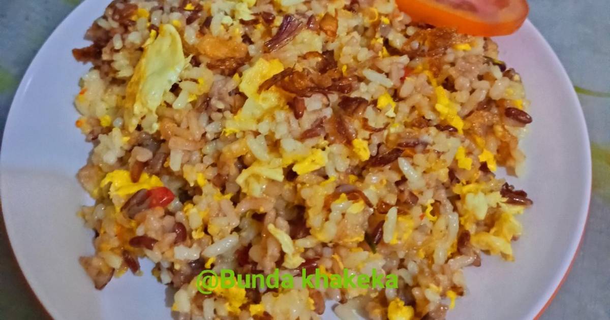 97 resep nasi goreng beras merah enak dan sederhana ala rumahan - Cookpad