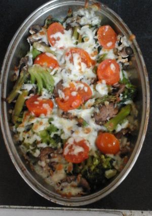 A picture of Veggie Roast 😊.