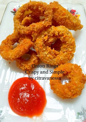 Foto resep Onion Rings crispy and simple