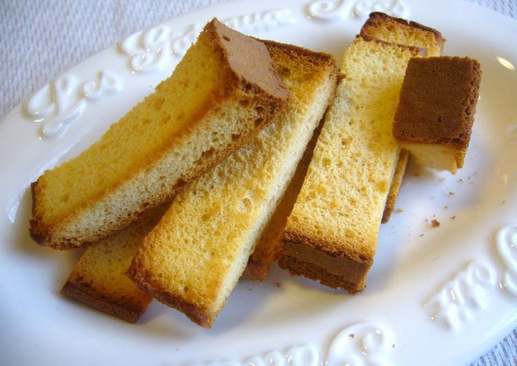 Recipe of Super Quick Homemade Castella Cake Rusk