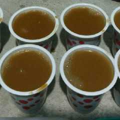 A picture of Puding Santan Gula Merah.