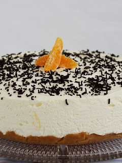 Narancsos sajttorta recept fotója
