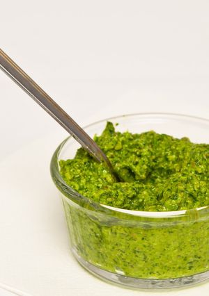 A picture of Homemade Pesto Genovese.