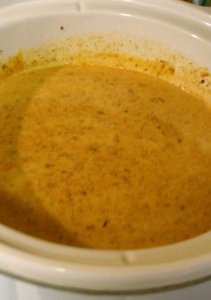 A picture of Game time cheese dip.