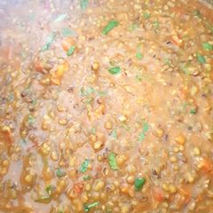 A picture of Instant pot mung beans.
