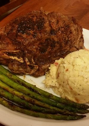 A picture of Ivan's man meal!.