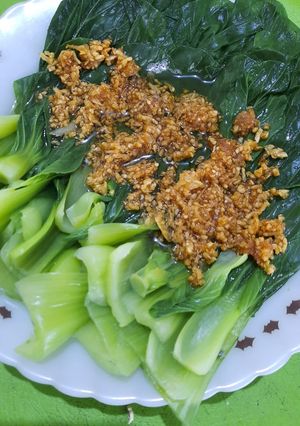 Foto resep Baby Pokcoy siram Garlic-Wijen