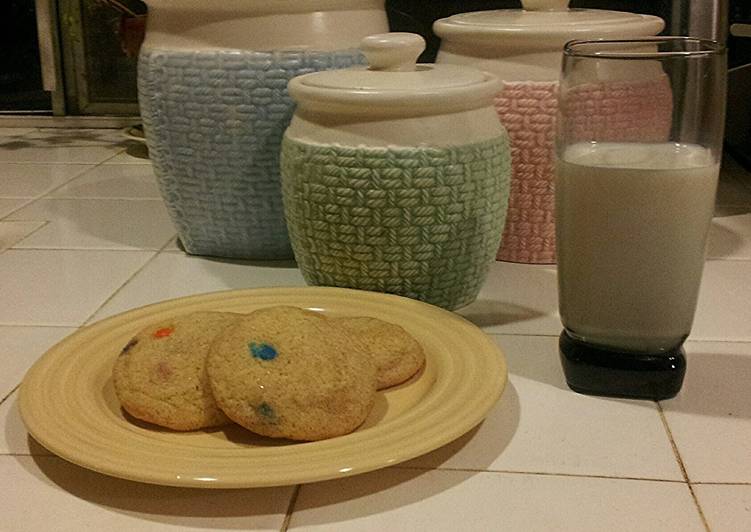 Steps to Make Homemade Teri&#39;s M&amp;MDoodle Cookie