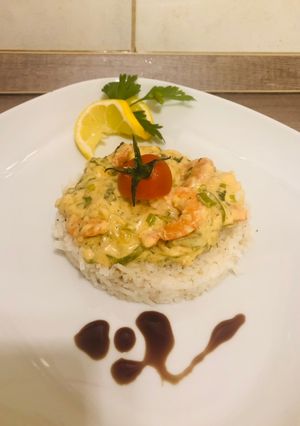 Gyors garnélás ragu recept fotója