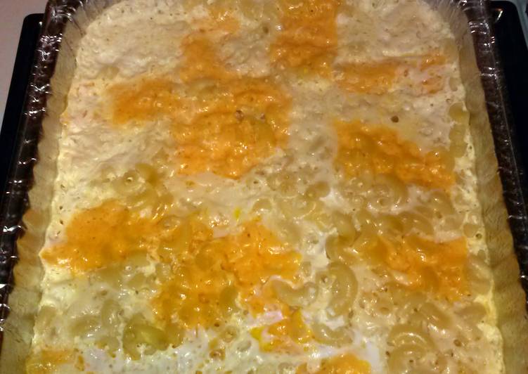 Simple Way to Make Ultimate Jaz&#39;s baked mac and cheese