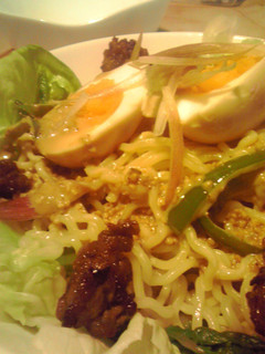 A picture of Ramen Salad with Sesame Dressing at Home.