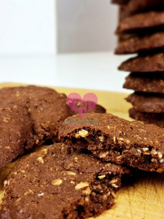 Una foto de Galletas de Chocolate y Avena