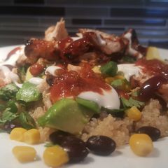A picture of Bbq Chicken Quinoa Salad.