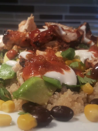 Simple Way Make Recipe Bbq Chicken Quinoa Salad that is Awesome, Really Delicious}