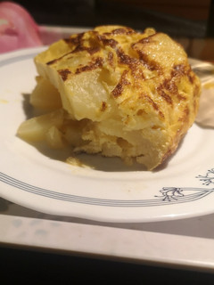Una foto de Tortilla de patata sin frituras