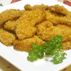 A picture of Non-fried Chicken Katsu Made in the Oven.