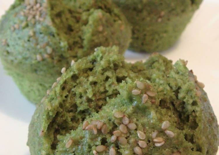 Easiest Way to Cook Tasty Oatmeal, Matcha, and White Sesame Steamed Bread