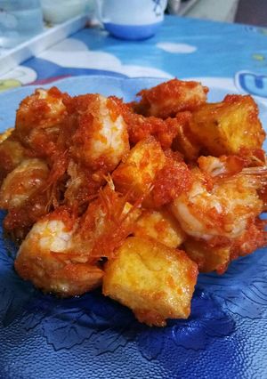 Foto resep Sambal goreng udang dan kentang
