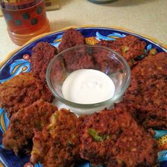 A picture of Zucchini Pancake Fritters.