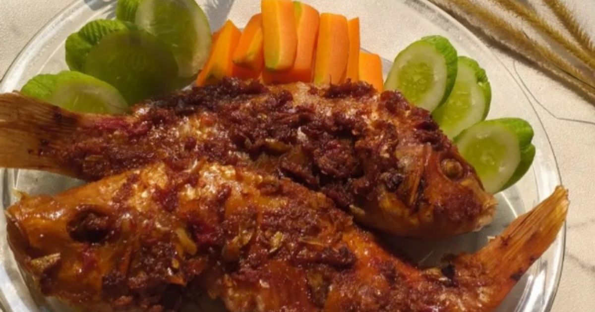 Ikan Mas Bakar a la Sunda