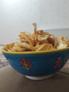 عکسی از دستور چیپس سیب مقوی و سالم💪😋