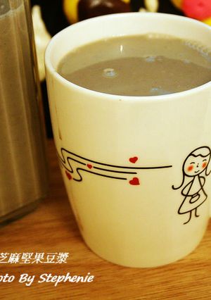 糙米芝麻堅果豆漿 的食譜成品照片