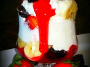 A picture of banana ice cream