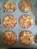 Toffee apple crumble cupcakes