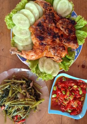 Foto resep Ayam bakar bumbu padang