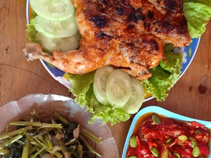 Cara Memasak Ayam bakar bumbu padang Simpel