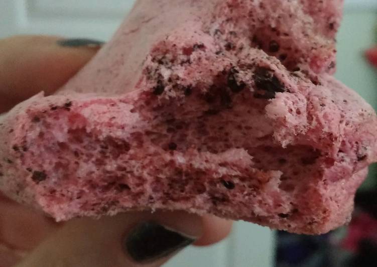 Low Carb Raspberry Chocolate Meringue Cookies