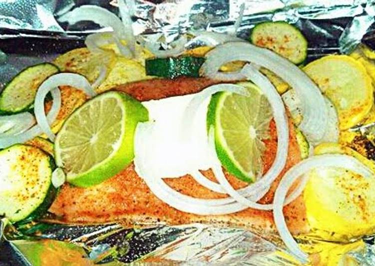Recipe of Super Quick Homemade Chilean Sea Bass Packets