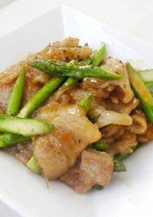 A picture of Chinese Stir-Fried Pork.