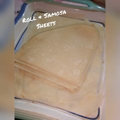 A picture of Roll & Samosa Sheets.