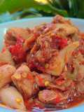 Sambel cumi asin pedas