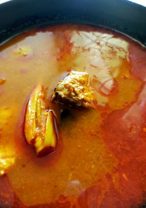 Foto resep Asam pedas Ikan Kakap (makanan orang Melayu Kalbar)