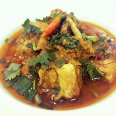 A picture of Chicken Curry with Fresh Chilli Paste / Northern Thai style.