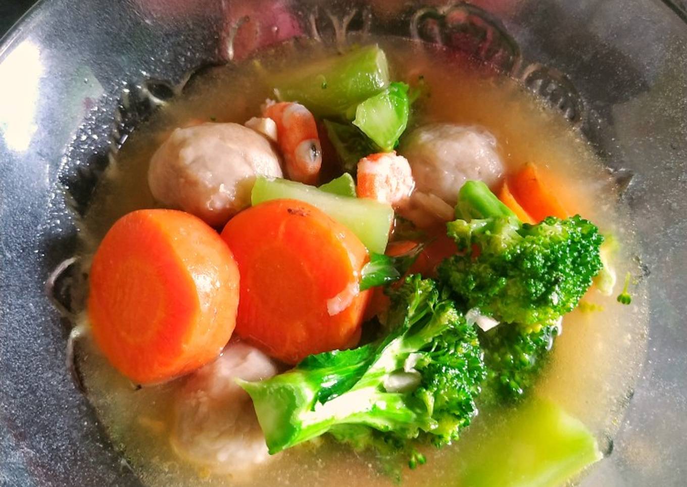 Cah brokoli udang