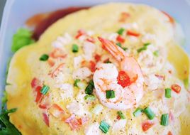 ข้าวไข่เจียวทรงเครื่อง